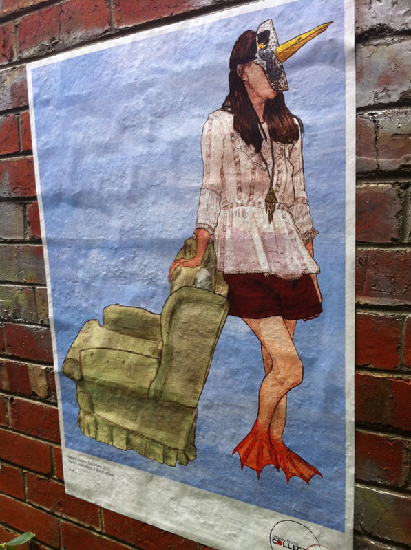 Benk - Illustration - 'Desired Departure' at The End of the Line Festival